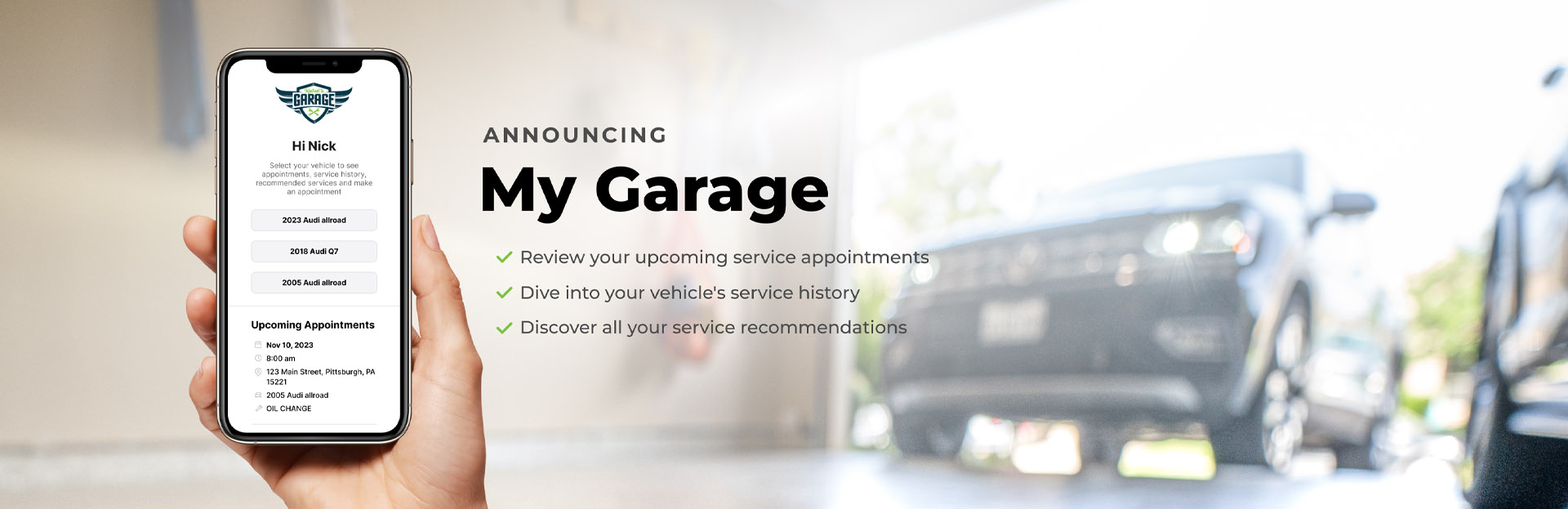 My Garage | Keep It New Auto Service